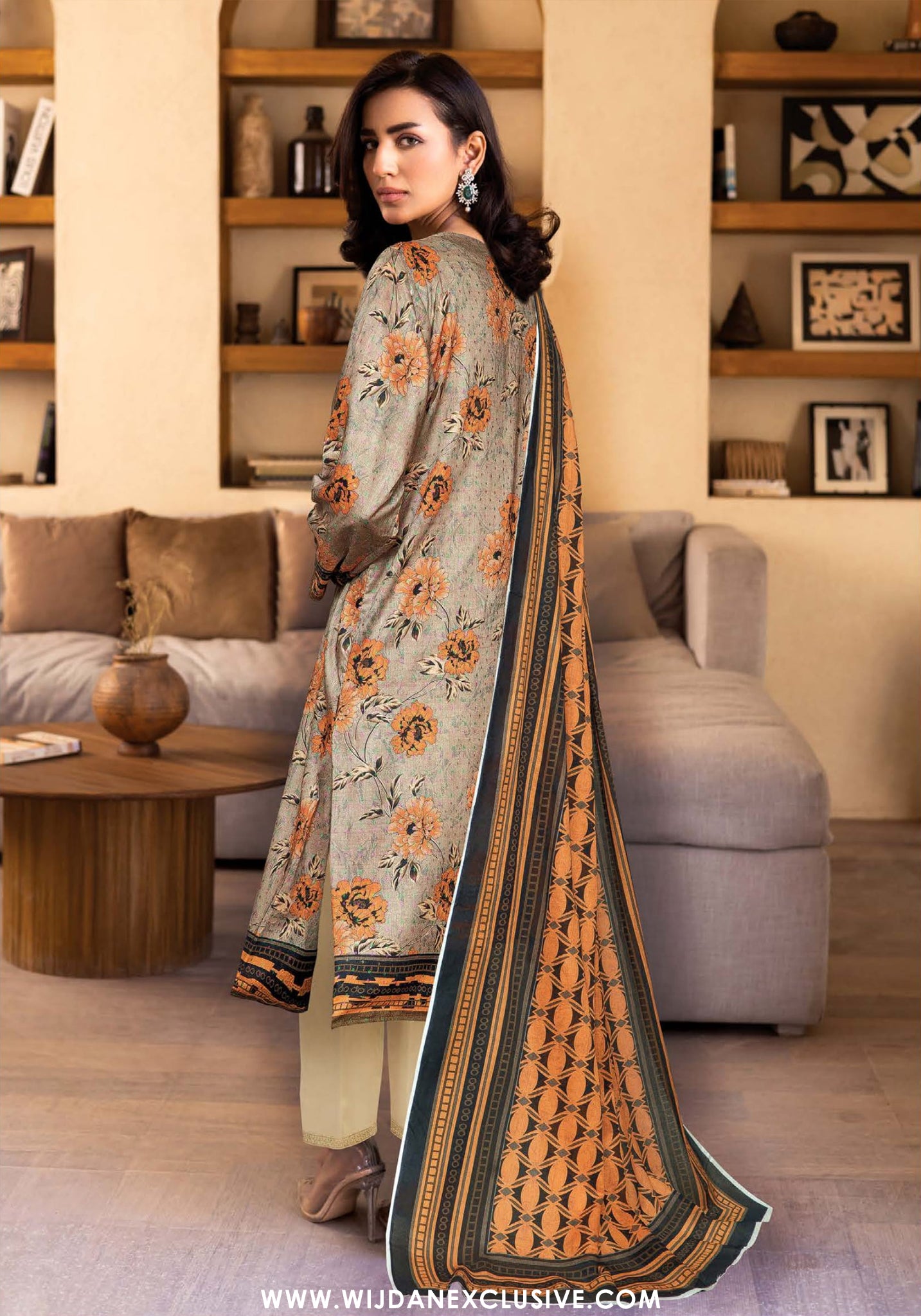 Glow by Johra | Unstitched Printed Lawn Collection JH-1432