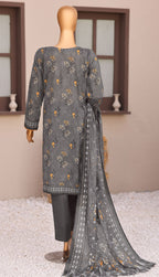 Elite by HZ Textile | Unstitched Embroidered Lawn Collection - 2026 (EC-1281)