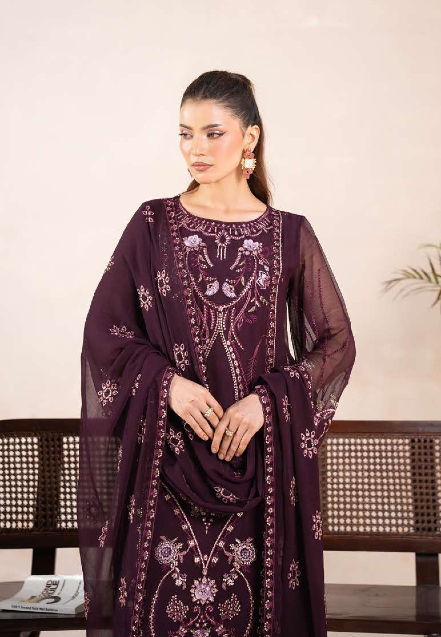 Anaya Noor by Zebtan | Unstitched Luxury Formal Vol-03 Collection - 2026 (AN 07)