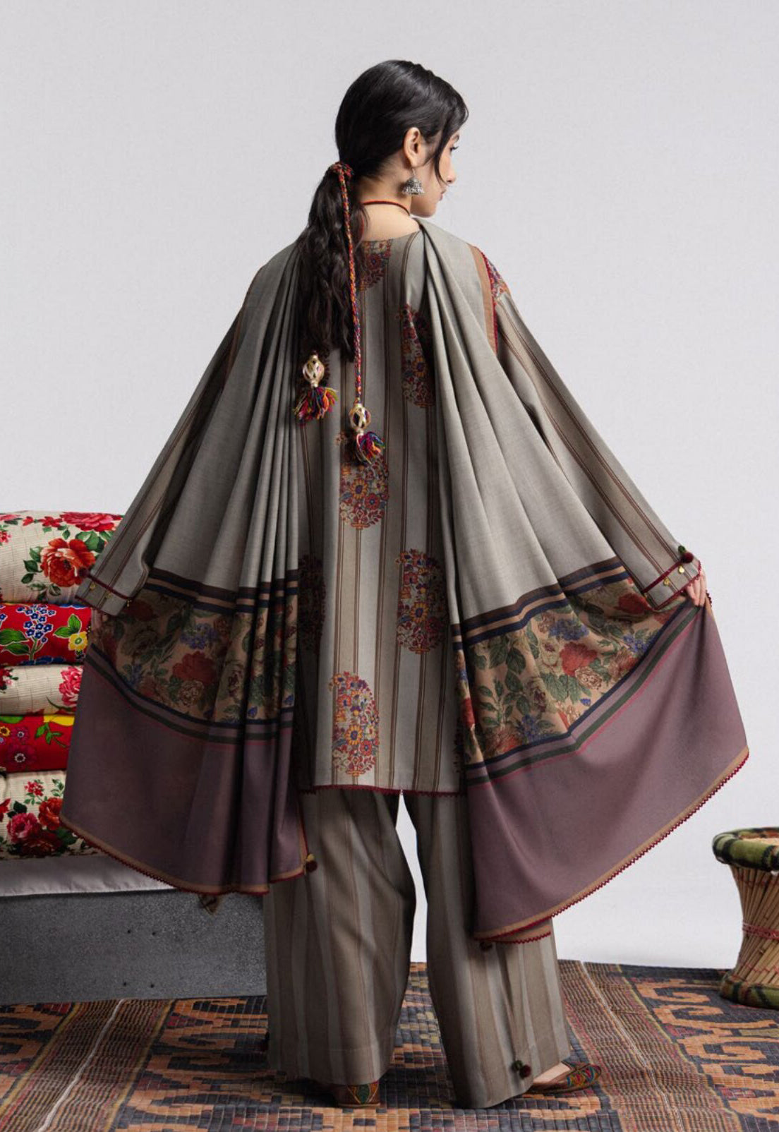 Coco Print's Unstitched Linen Collection - 2026 (D-4A)