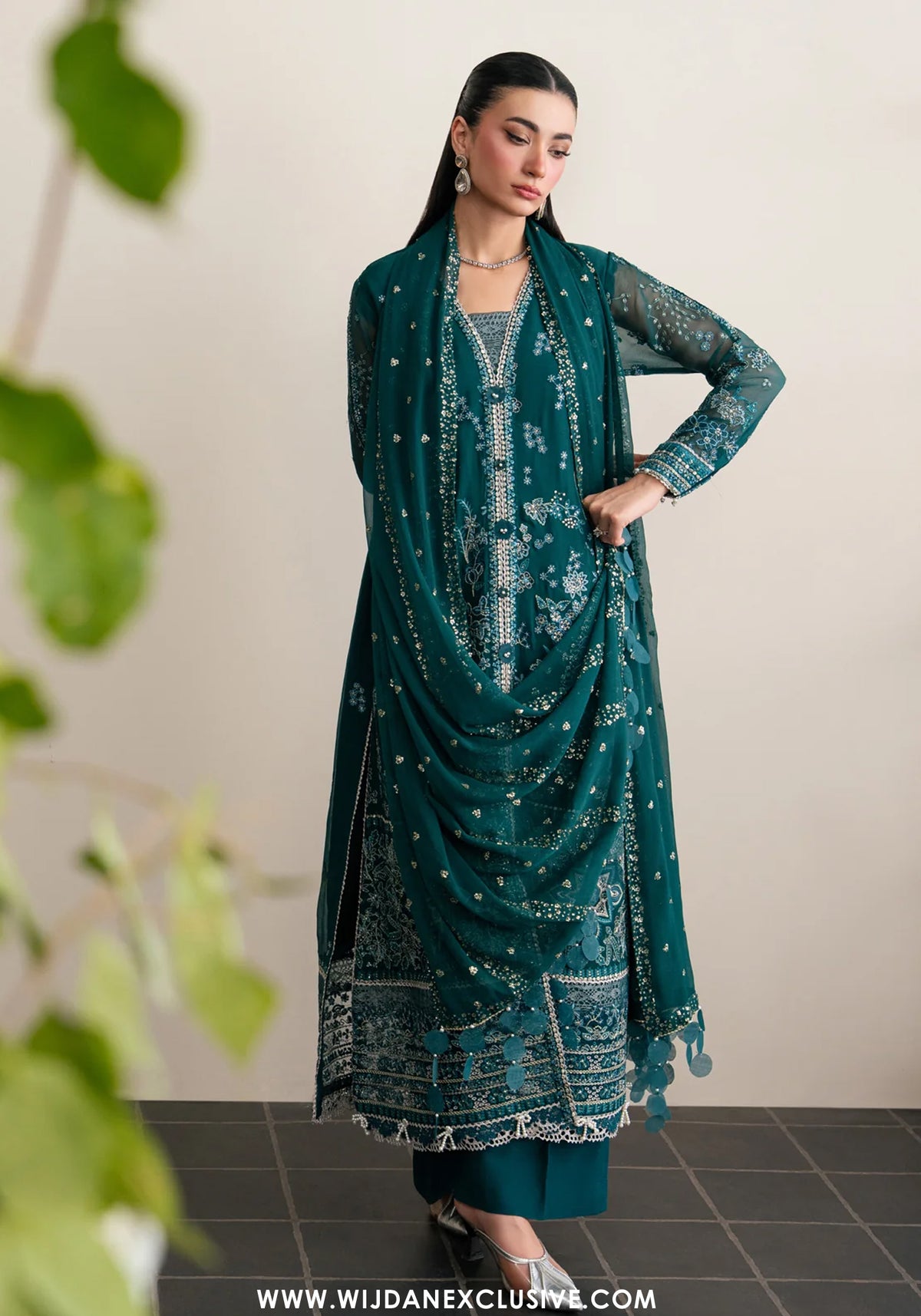 Kalani by Xenia | Unstitched Embroidered Luxury Formal Collection - 2026 (AZARI)