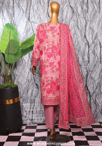 HZ Unstitched Platinum Digital Printed Lawn Collection - 2025 PPC-402