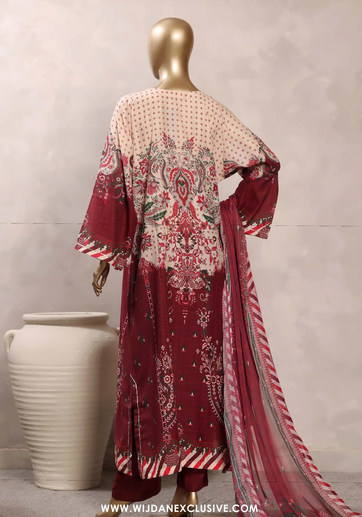 Kaftaan by Sadabahar | Stitched Chamti Printed Cotton Lawn Collection'26 (D-07)