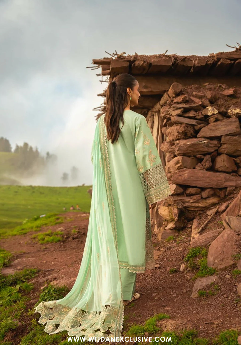 Dastaan by Zebtan | Unstitched Embroidered Formal Collection - 2026 (D-02)