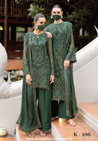 Naayab Kuch Khas Unstitched Collection - 2025 by Flossie Vol-01 K-106