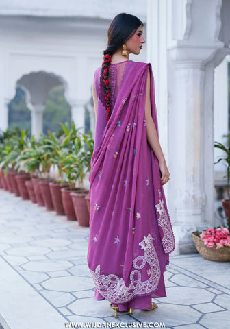 Gul by Mahnur | Unstitched Embroidered Lawn Collection - 2026 G-007