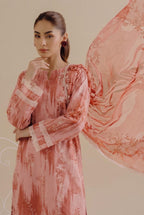 Cut & Style by Mahay | Unstitched Fancy Lawn Vol-02 Collection - 2026 (D-07)