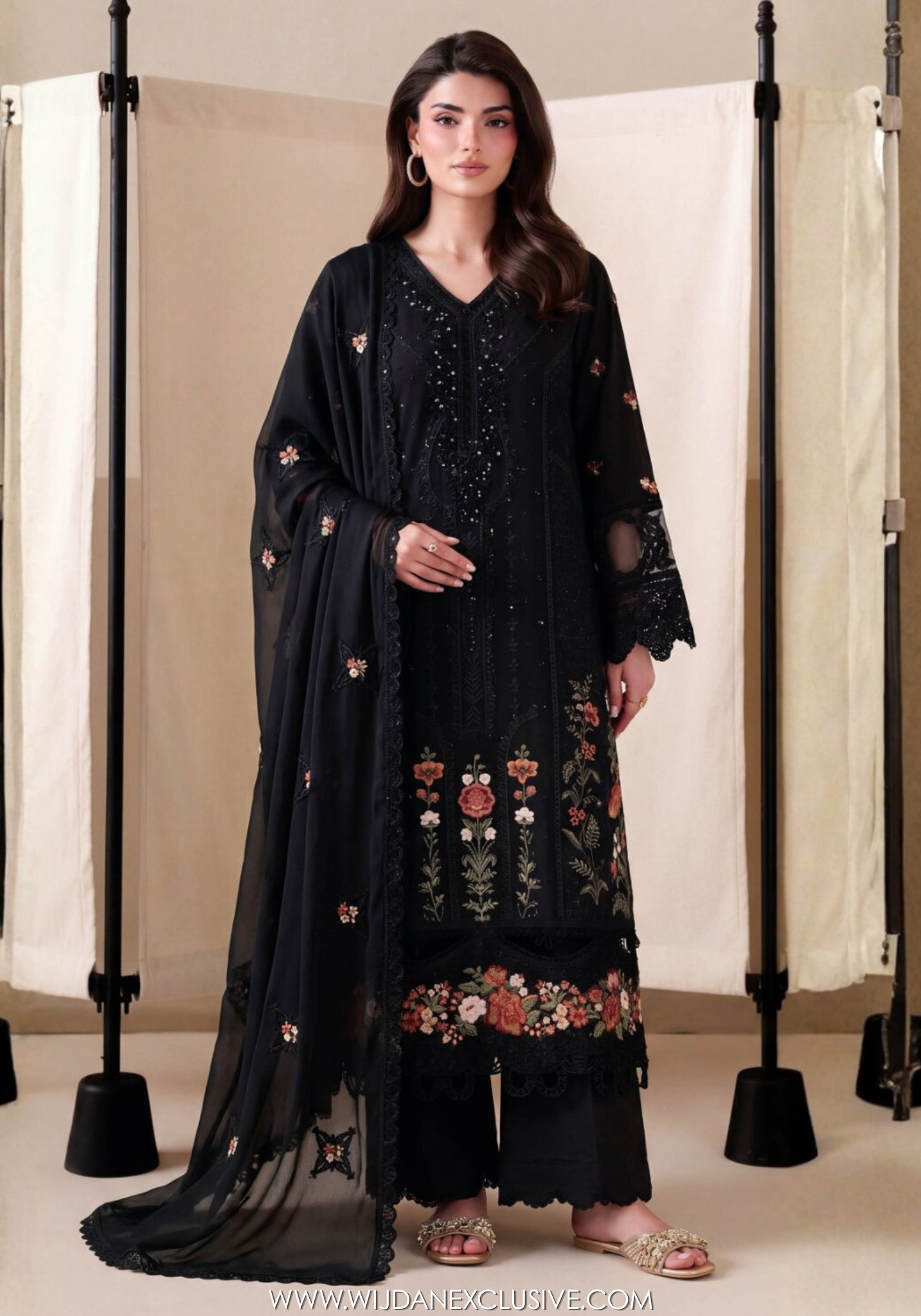 Fasana by Ramsha | Unstitched Luxury Lawn Vol-01 Collection - 2026 (D-08)