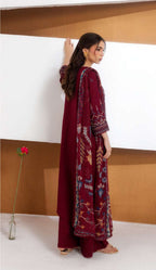 Zync by Florent | Unstitched Intermix Embroidered Viscose Collection'26 (D-07)