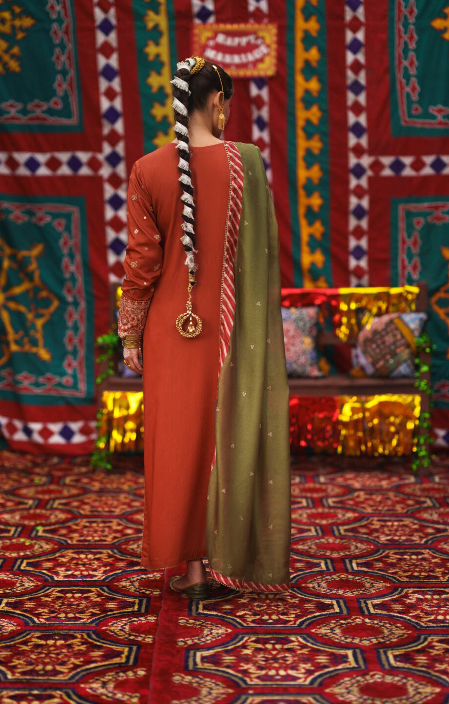 Mubarak by Casual Lite | Stitched Embroidered Viscose Silk Collection - 2026 (GULNAAR)