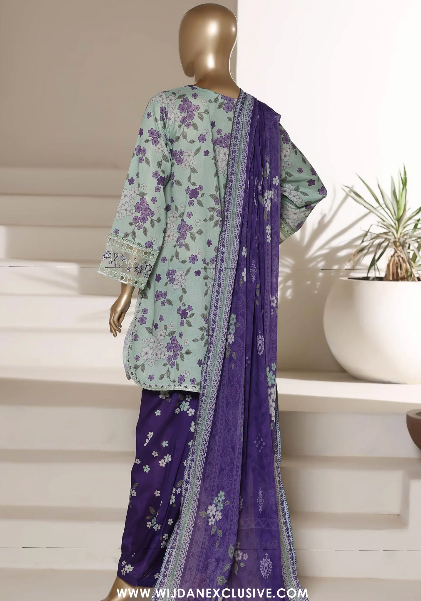 Malika by Sadabahar | Stitched With Shalwar Embroidered Collection - 2026 (D-07)