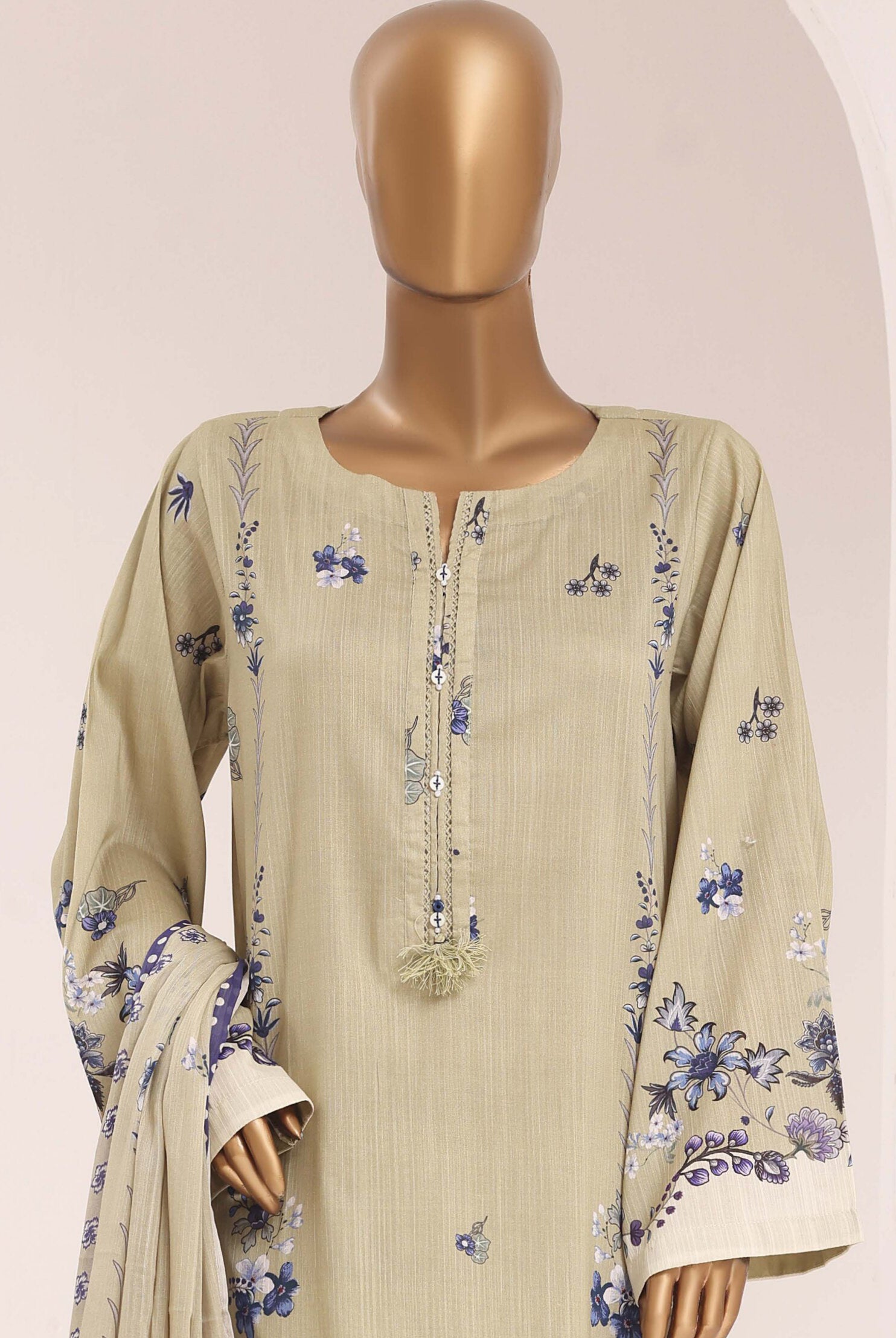 Sadabahar Stitched Printed Lawn Vol-10 Collection – 2026 (D-07)