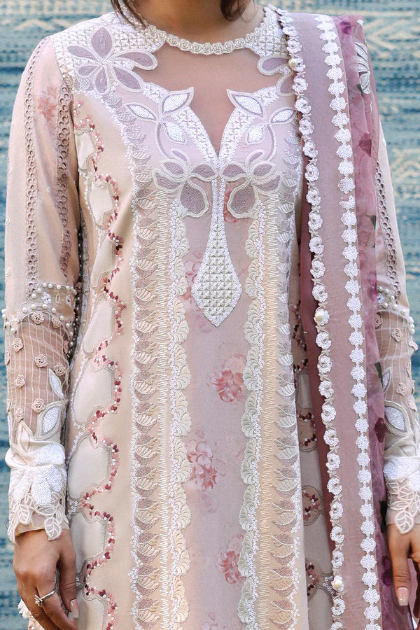 Afrozeh Unstitched Luxury Embroidered A-Lawn Edit'26 (ZEYAM)