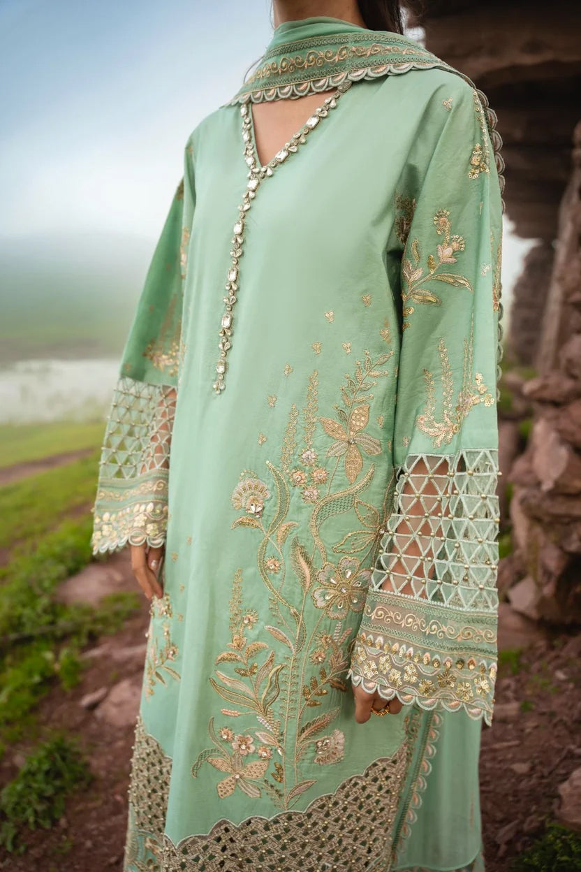 Dastaan by Zebtan | Unstitched Embroidered Formal Collection - 2026 (D-02)