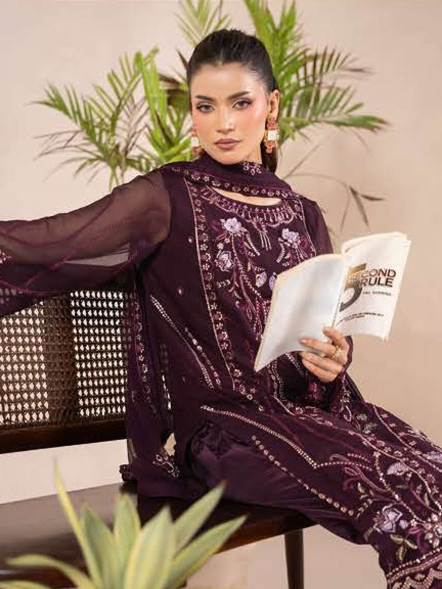 Anaya Noor by Zebtan | Unstitched Luxury Formal Vol-03 Collection - 2026 (AN 07)