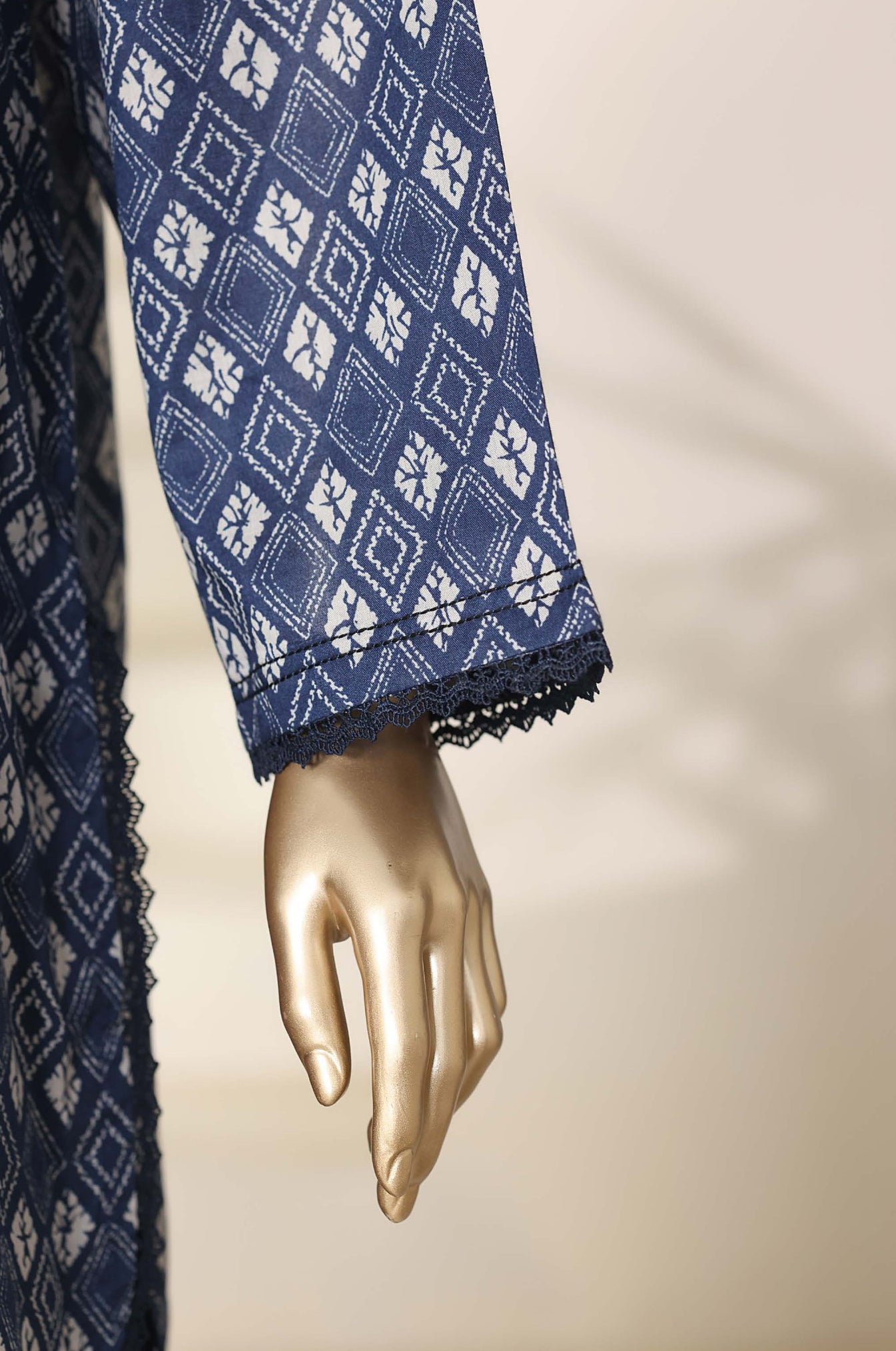 Sadabahar Stitched Printed With Shalwar Collection - 2026 (D-07)