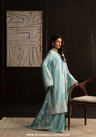 Lady AIK Unstitched Wedding Collection - 2025 Vol - 01 (D-08)