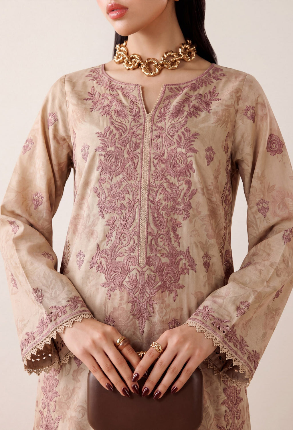 Virsa by Wijdan | Unstitched Embroidered Viscose Collection - 2026 (D-2516)