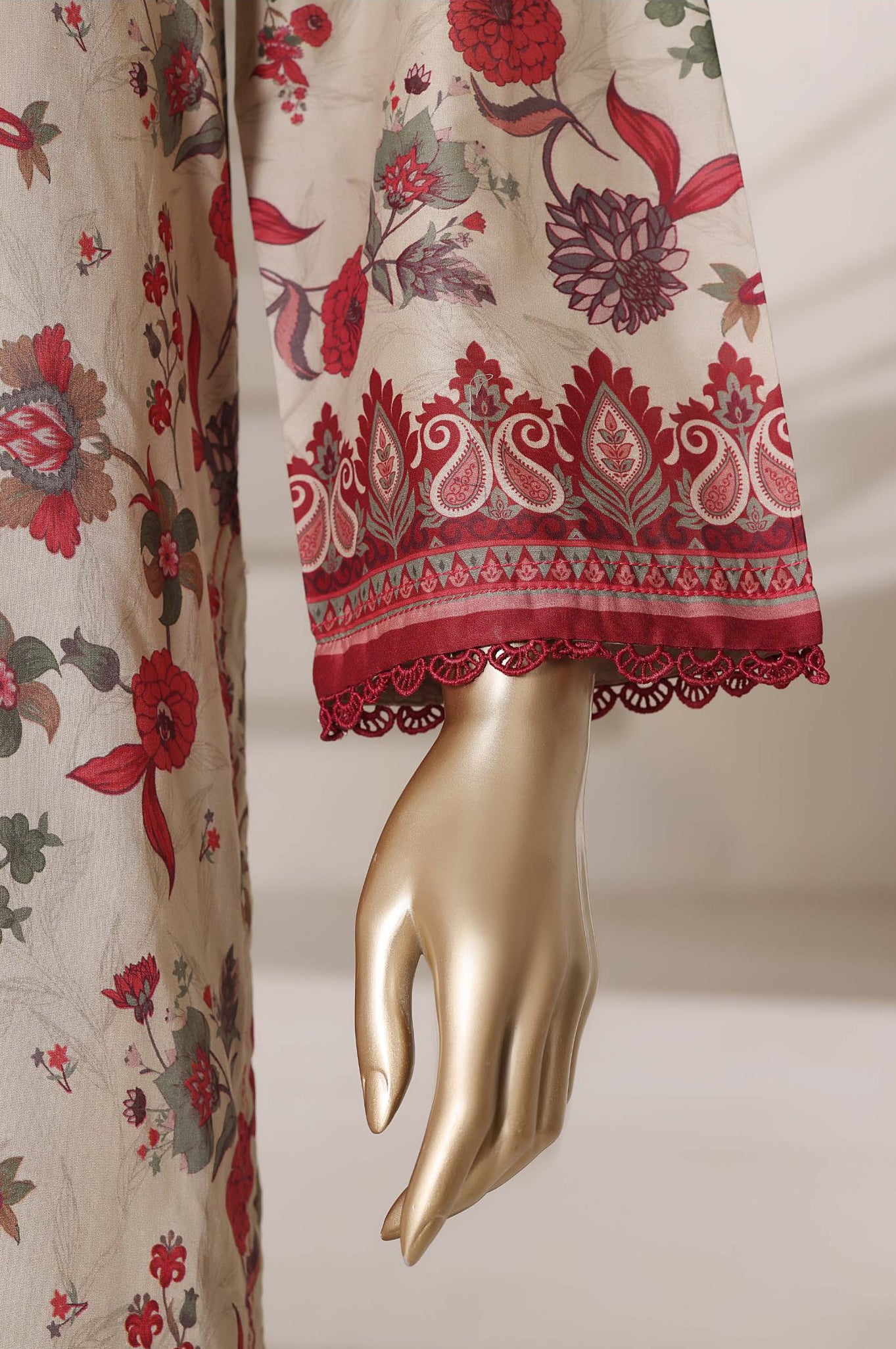 Sadabahar Stitched Printed Lawn Vol-II Collection - 2026 (D-07)