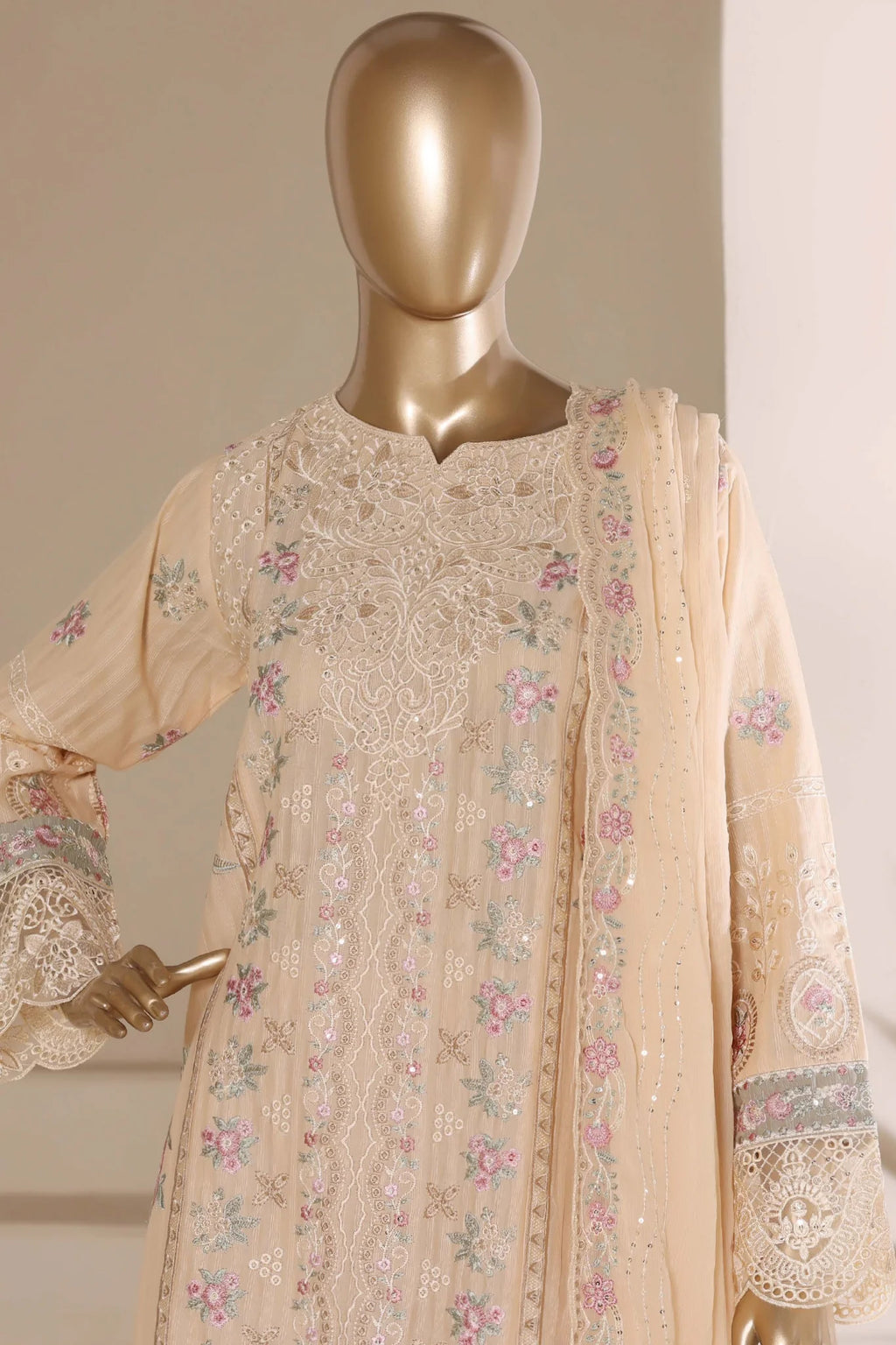 Sadabahar Stitched Luxury Embroidered Festive Vol-05 Collection - 2026 (D-07)