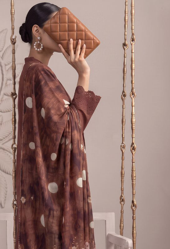 Neesha by Amna Khadija | Stitched 3pc Embroidered Collection - 2026 (D-08)