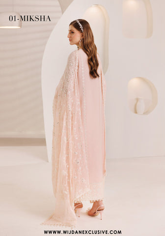 Dhagaay Unstitched Chiffon Collection - 2025 by Alizeh DHG-5029 MIKSHA