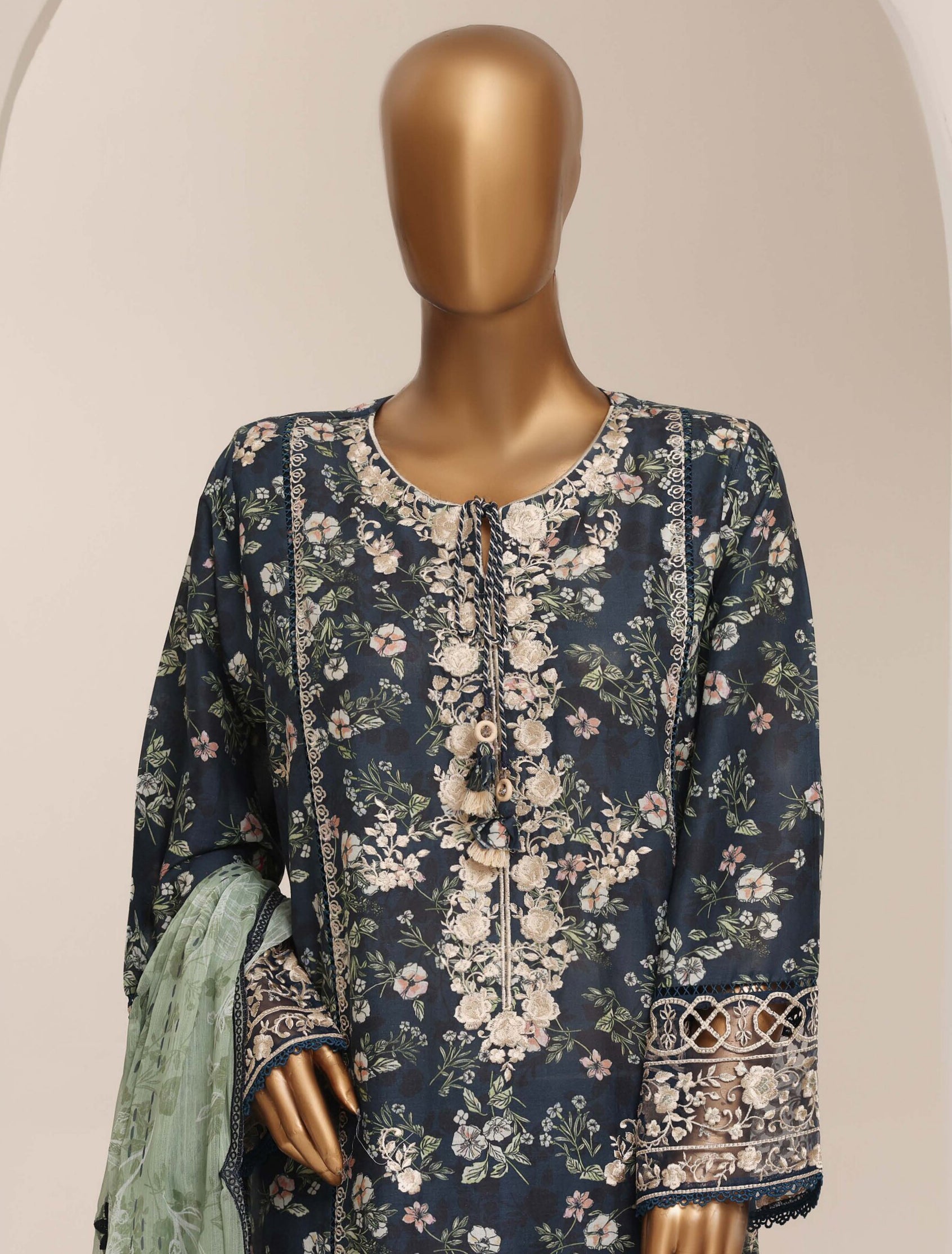 Signature by Sadabahar | Stitched Embroidered Festive Collection - 2026 (D-07)