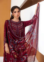 Zync by Florent | Unstitched Intermix Embroidered Viscose Collection'26 (D-07)