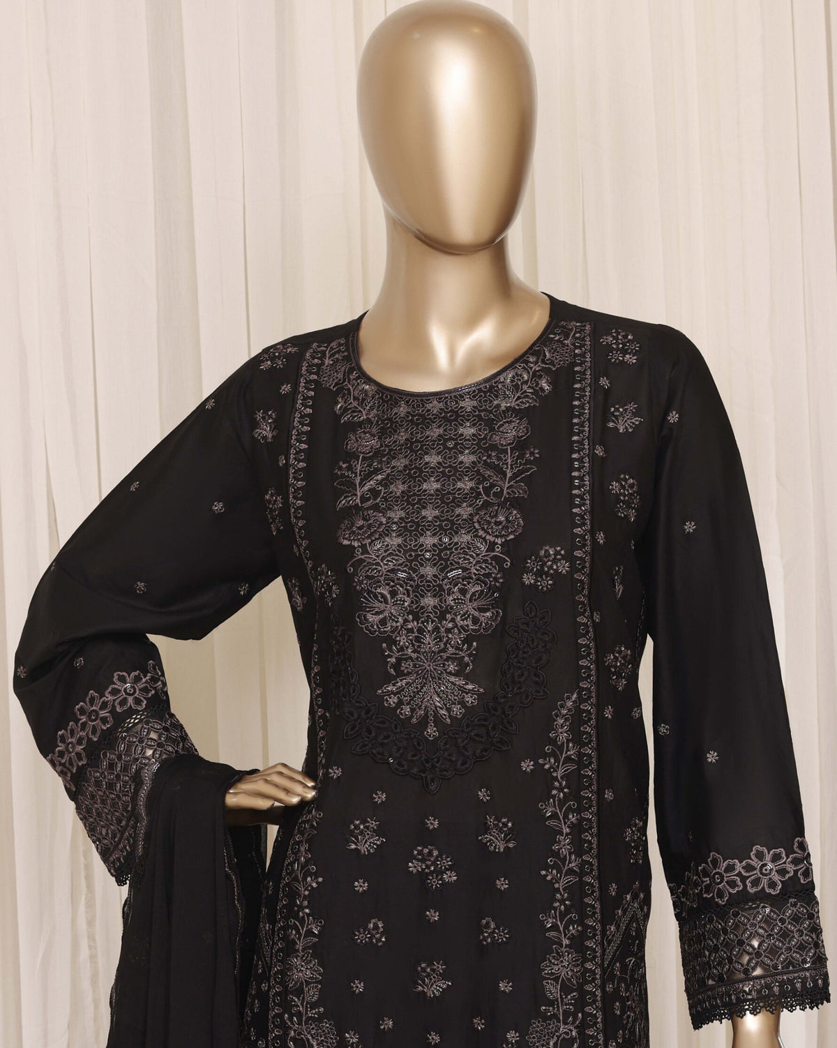 Sadabahar Stitched Luxury Embroidered Festive Vol-08 Collection - 2026 (D-07)