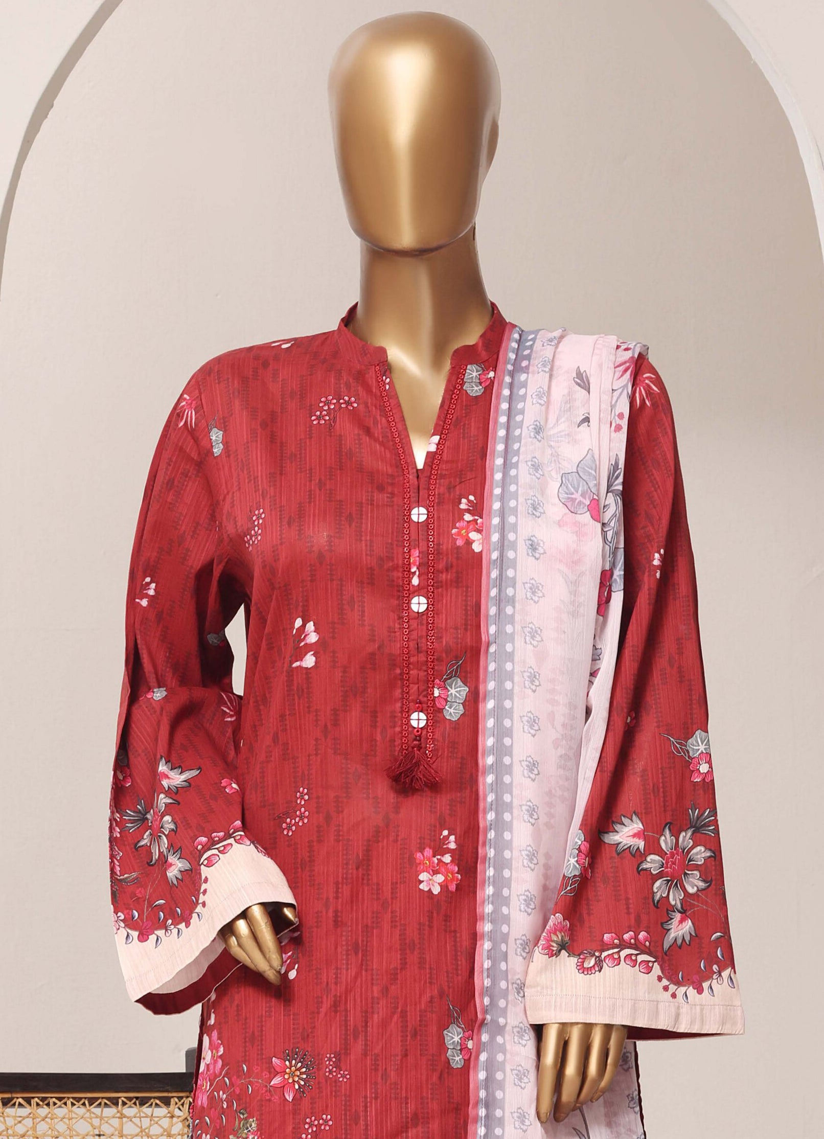 Sadabahar Stitched Printed Lawn Vol-11 Collection – 2026 (D-07)
