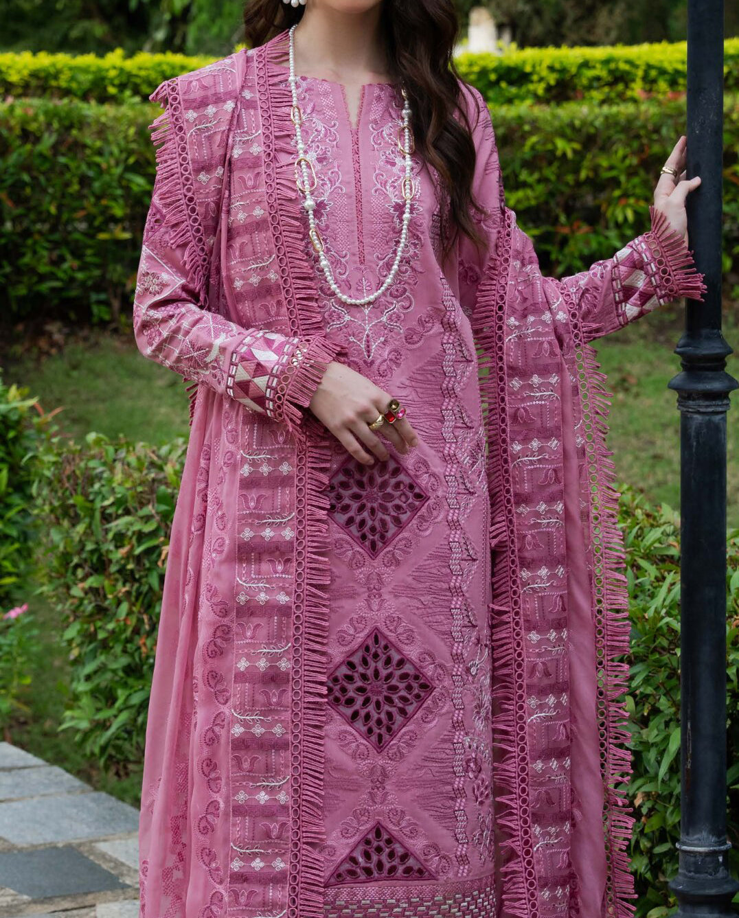 Amani by Marjjan | Unstitched Embroidered Viscose Collection - 2026 (MSV-10/A)