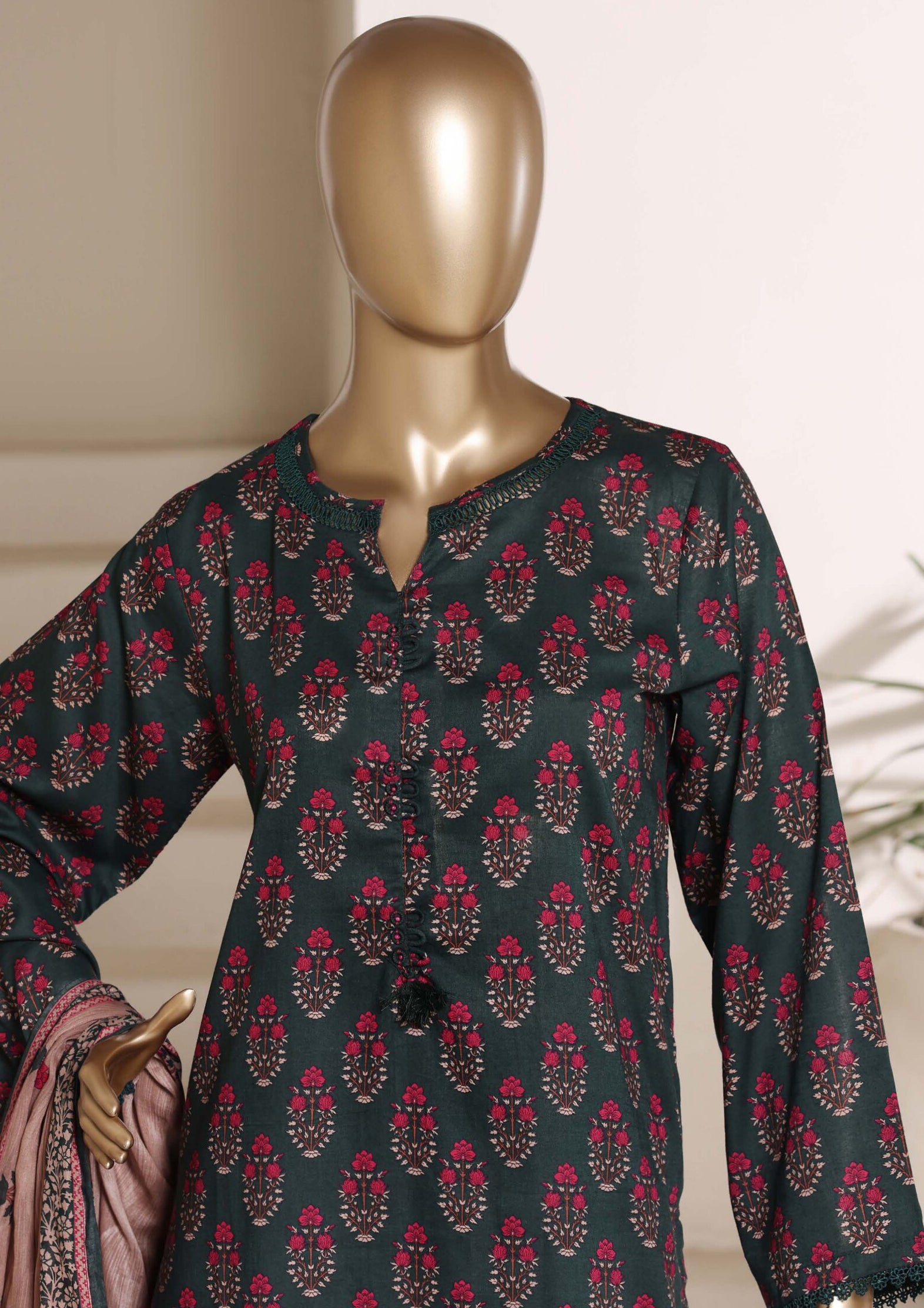 Sadabahar Stitched Printed Lawn Vol-06 Collection - 2026 (D-07)