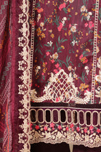 Sadabahar Signature Stitched Embroidered Lawn Vol-II Collection - 2026 (D-07)