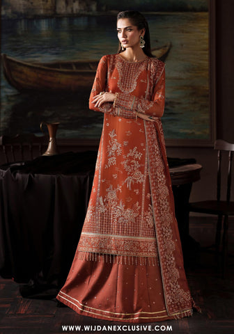 Zarif Unstitched Premium Chiffon Collection - 2025 ZRF-07-ELEONORE