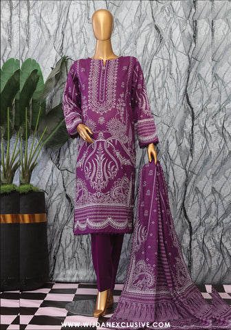 HZ Magic Unstitched Printed Lawn Collection - 2025 Vol-02 MPC-07