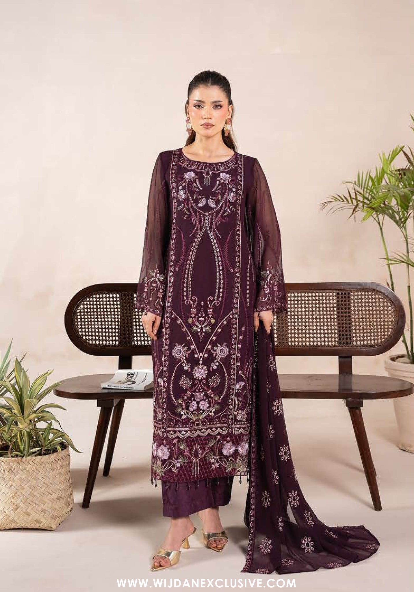 Anaya Noor by Zebtan | Unstitched Luxury Formal Vol-03 Collection - 2026 (AN 07)