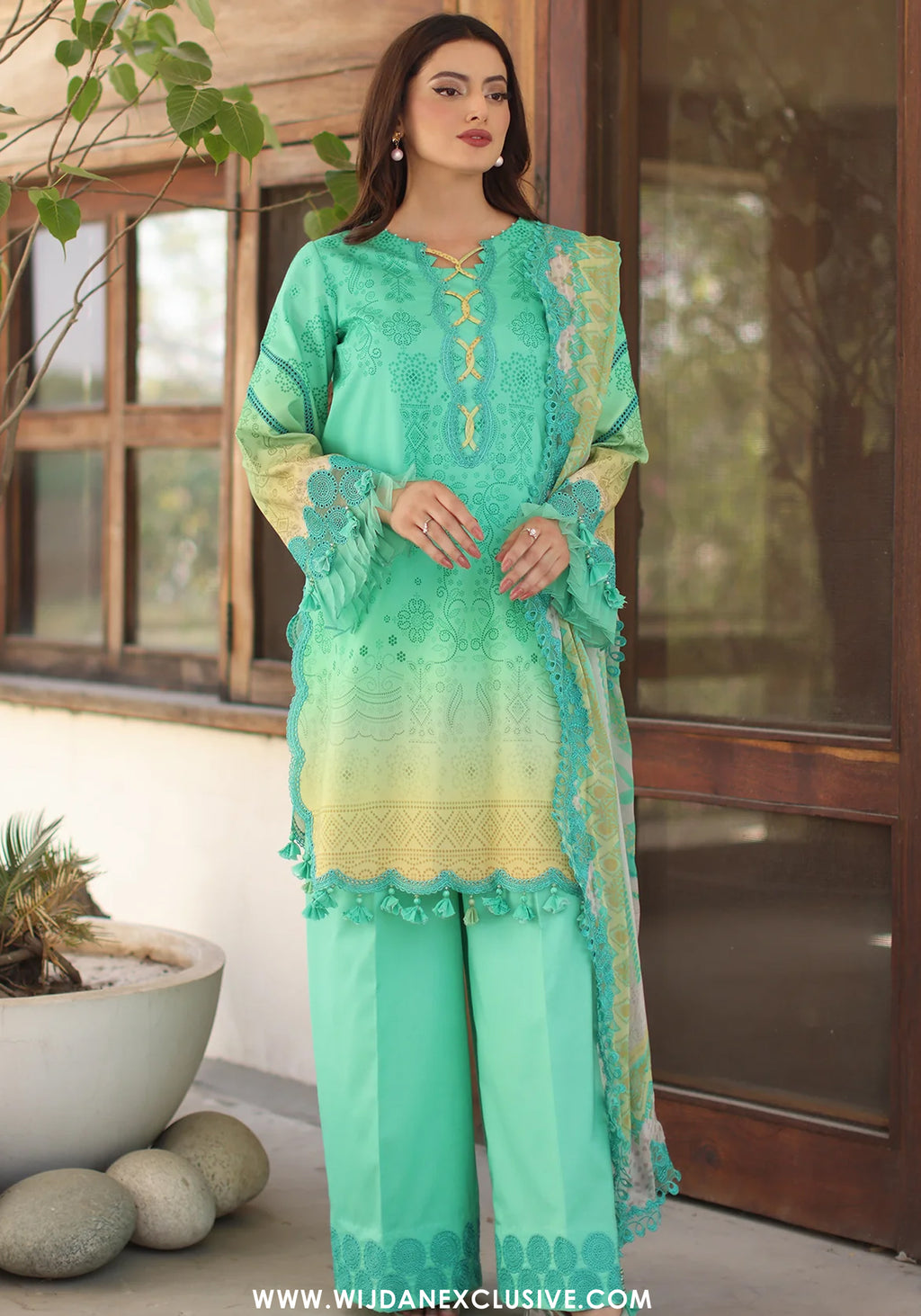 Infinity by Charizma | Unstitched Embroidered Lawn Collection - 2026 (IN6-08)