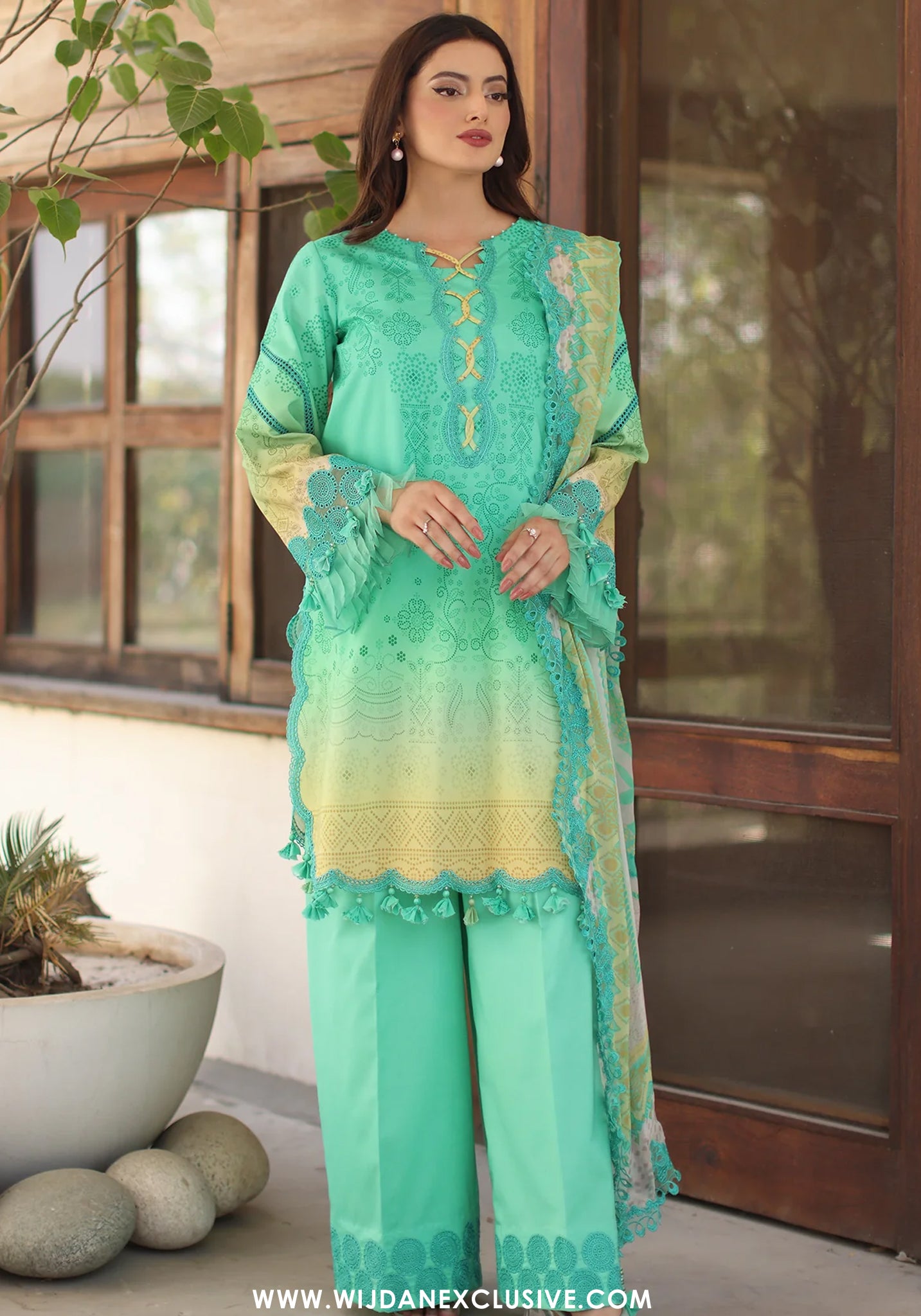 Infinity by Charizma | Unstitched Embroidered Lawn Collection - 2026 (IN6-08)