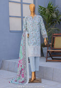 HZ Premium Unstitched Embroidered Lawn Collection - 2026 PEC-612