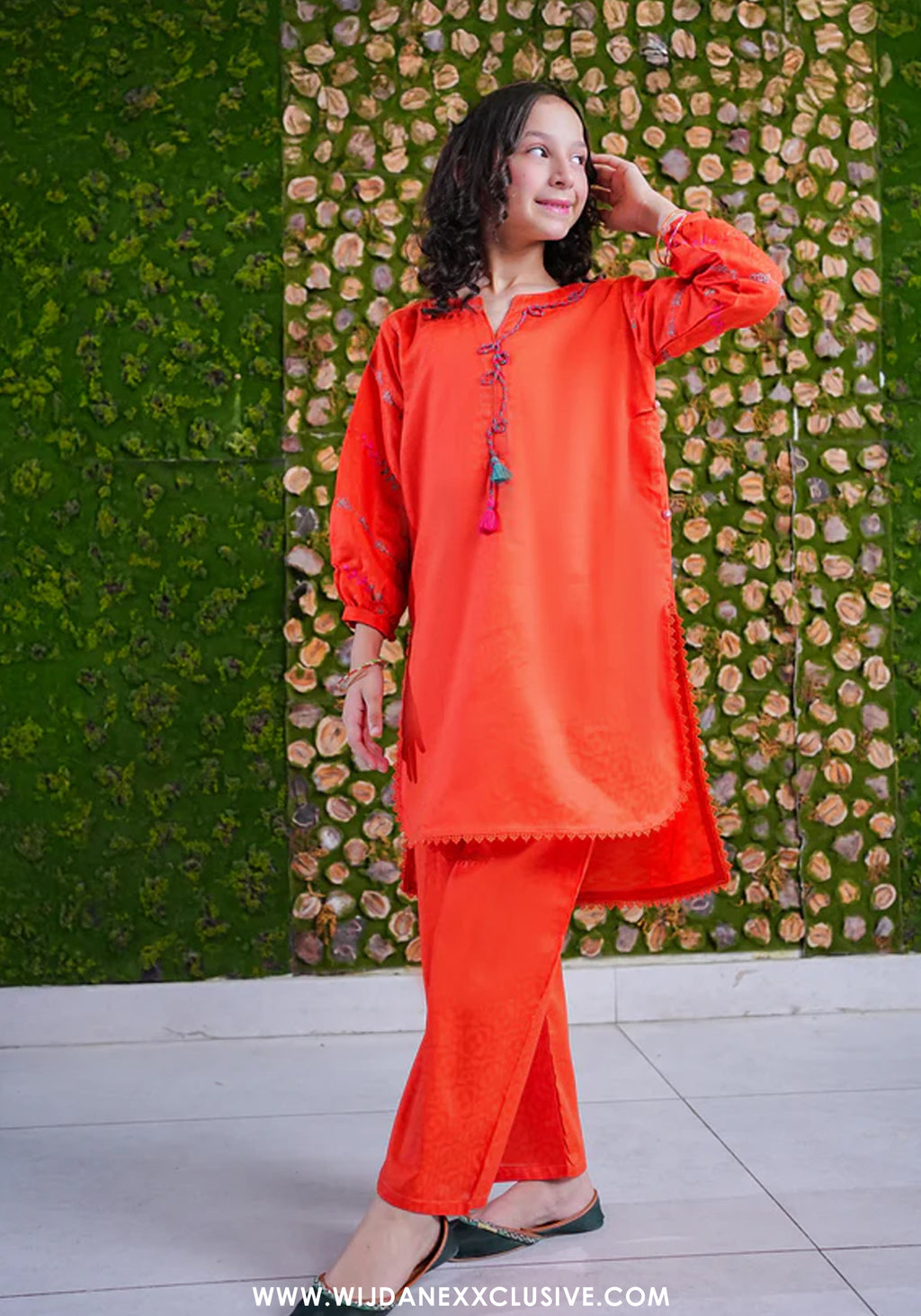 Aloo Meeru Hammi by Amna Khadia | Stitched Kids 2pc Cotton Eid Collection - 2026 (D-05)