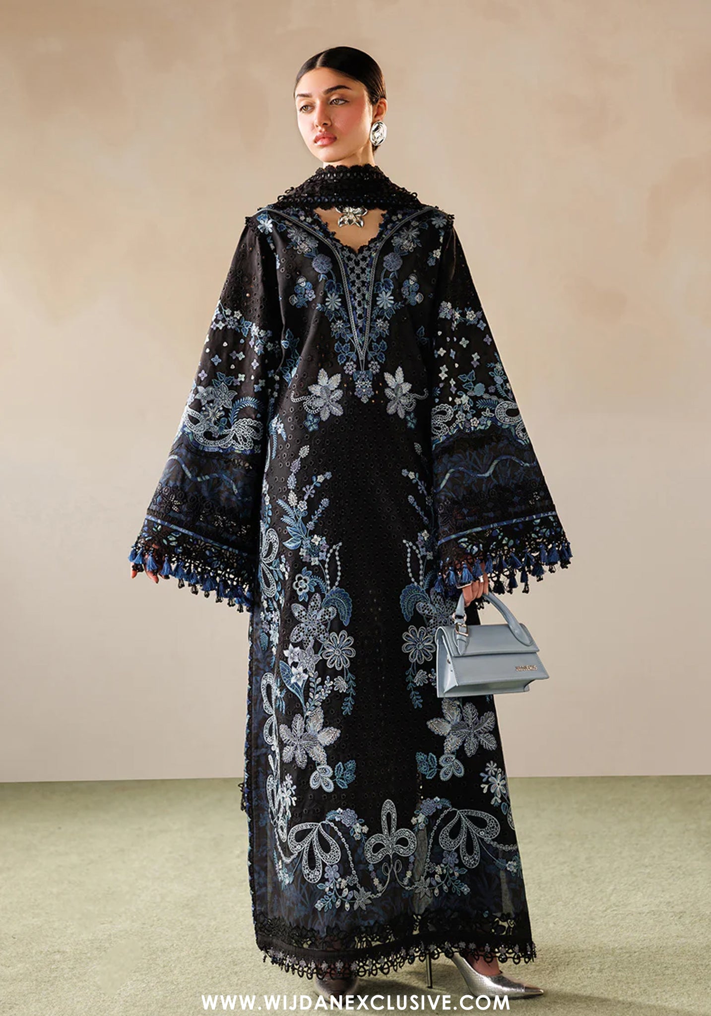 Baroque Unstitched Embroidered Eid Lawn Collection - 2026 (D-08)