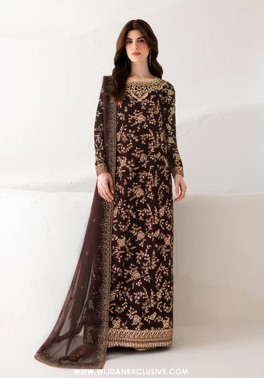 The Velvet Affair by Emaan Adeel | Unstitched Formal Embroidered Collection'26 (ADELINE)