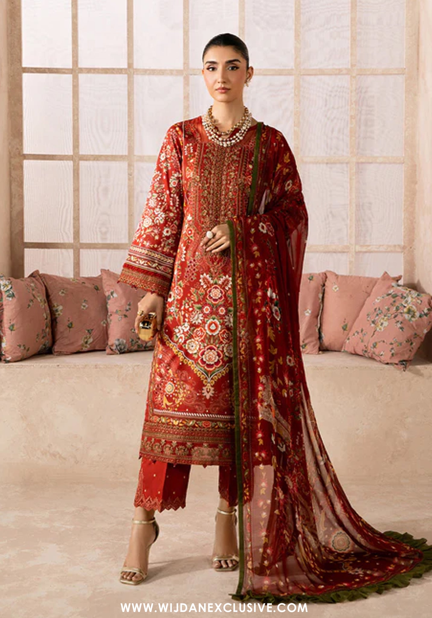 Syra by Gulaal | Unstitched Printed & Embroidered Lawn Collection - 2026 (CALYX)