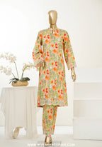 Summer Essentials by Amna Khadija | Stitched Embroidered 2PC Co-Ords Collection - 2026 (D-07)