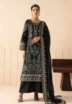 Syleena by Gulaal | Unstitched Embroidered Raw Silk Formal Collection'26 (SERPENTINE)