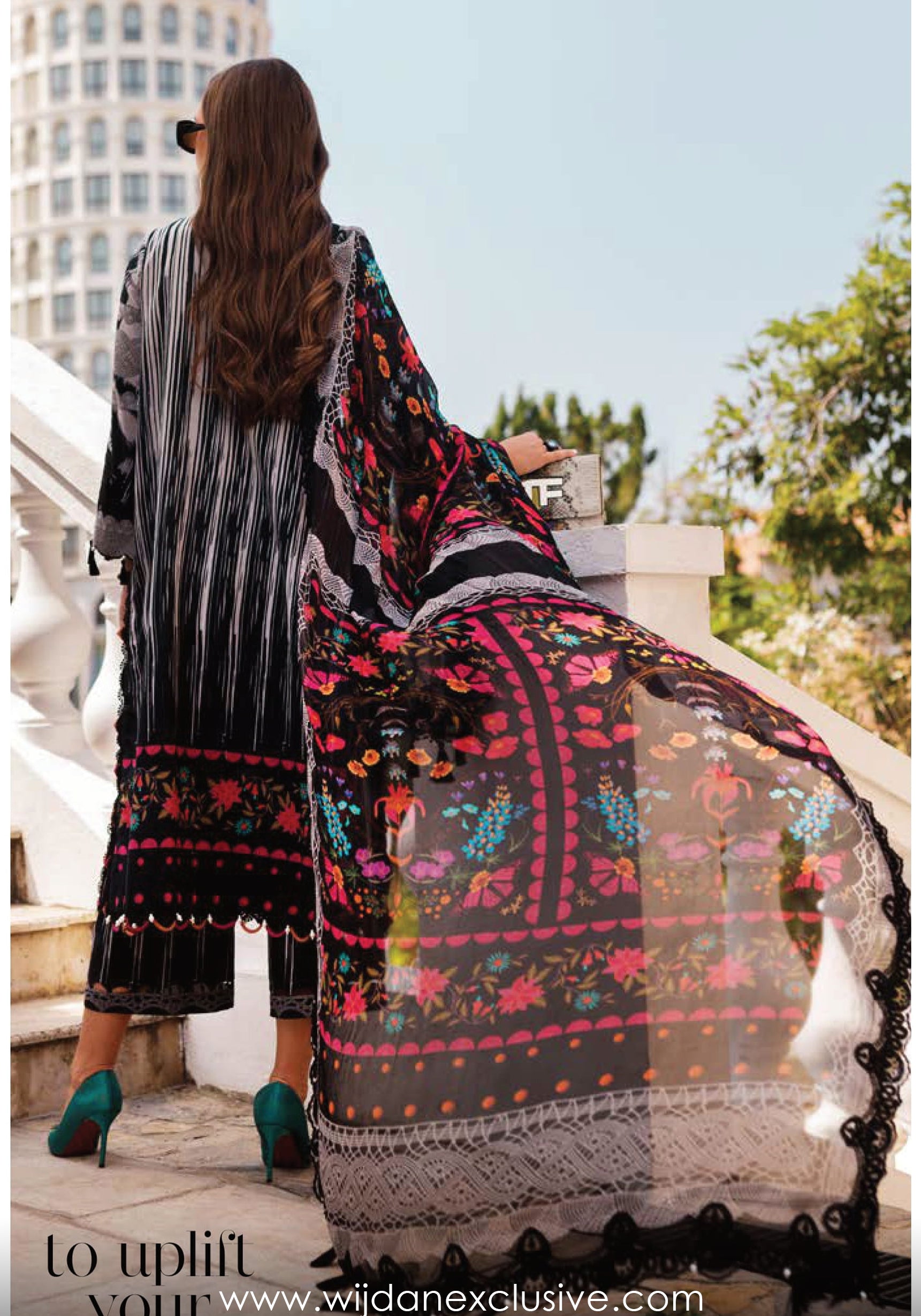 Combination Un-Stitched Lawn Collection'25 Vol-02 by Charizma CC5-17