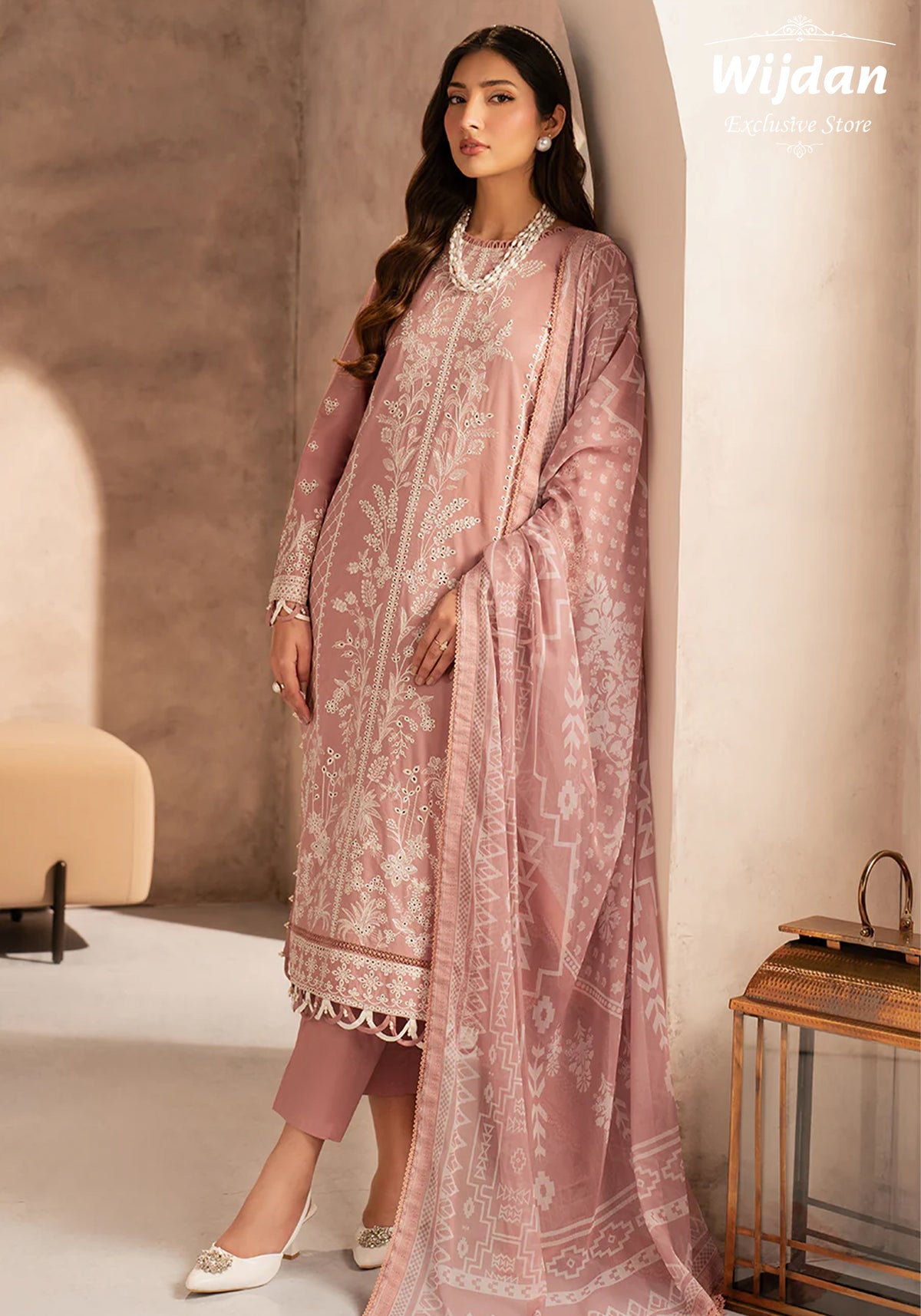 Zarif Summer Lawn'25 UNST-LWN-07 ANEEMA