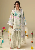 Soleil by Mushq | Unstitched Printed & Embroidered Lawn Collection - 2026 (VANILLA LUSH)