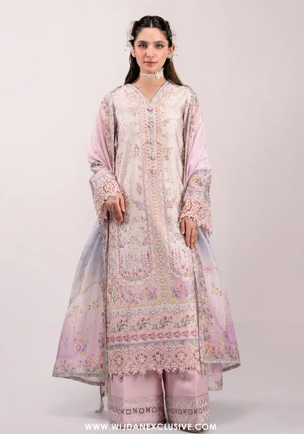 Luxe by Qalamkar | Unstitched Embroidered Silk Formal Collection - 2026 (CALISTA)