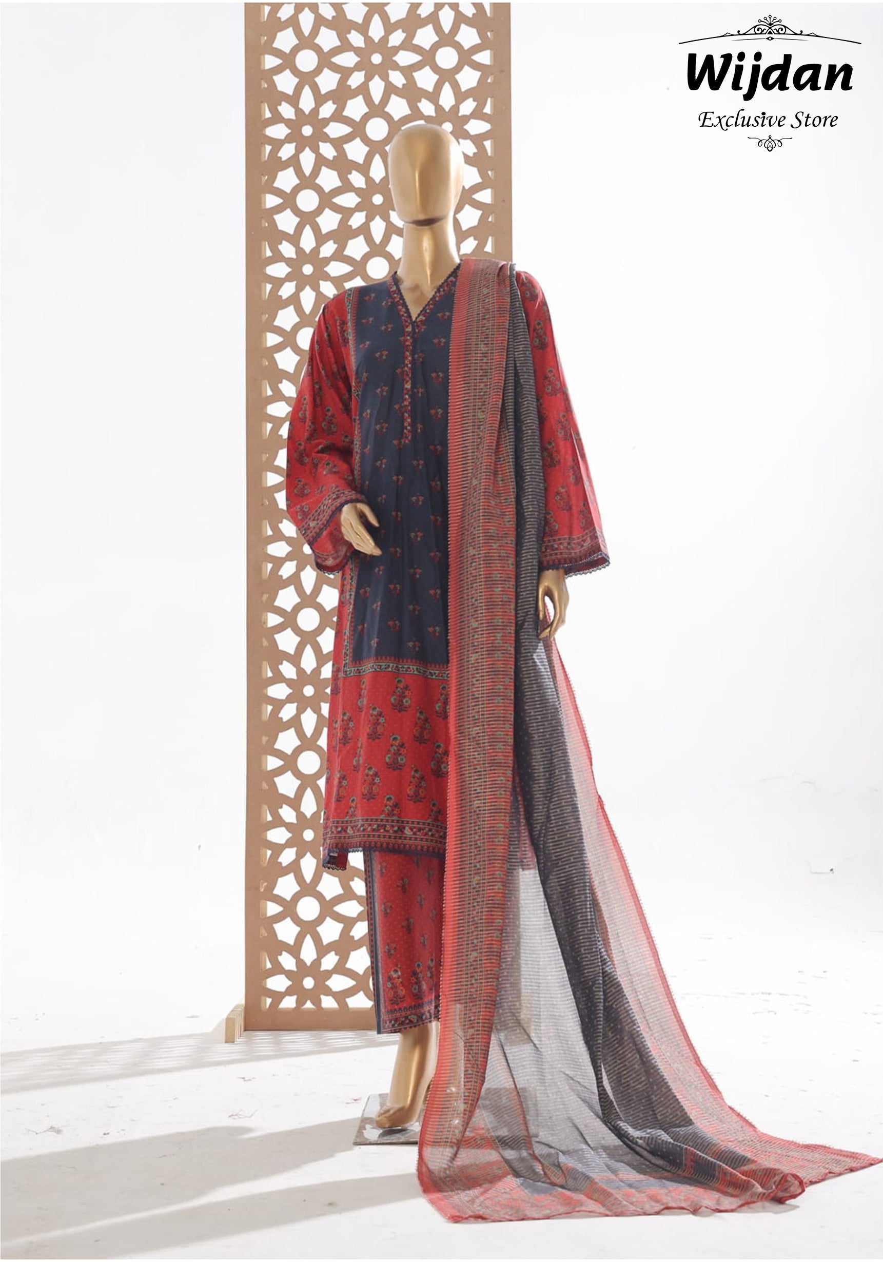 Bin Saeed Exclusive Printed Lawn Collection'25 Vol-03 D-07